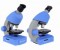 Bresser Junior 40x-640x modrý - dětský mikroskop od 8 let včetně držáku na mobil 1