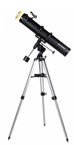 Bresser Galaxia 114/900 EQ3 (EQ SKY) se slunečním filtrem+dárek mikroskop na mobil 1