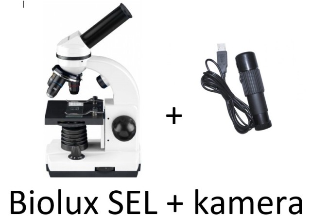  Biolux SEL 40x-1600x v kufru kamera