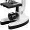 Dětský mikroskop 100-900x kufr, výbava, kovový, skleněná optika+hlavolam a flexi tužka 5