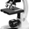 Dětský mikroskop 100-900x kufr, výbava, kovový, skleněná optika+hlavolam a flexi tužka 8