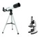 Dětský mikroskop a hvězdářský dalekohled v kufru + hlavolam a flexi tužka 1