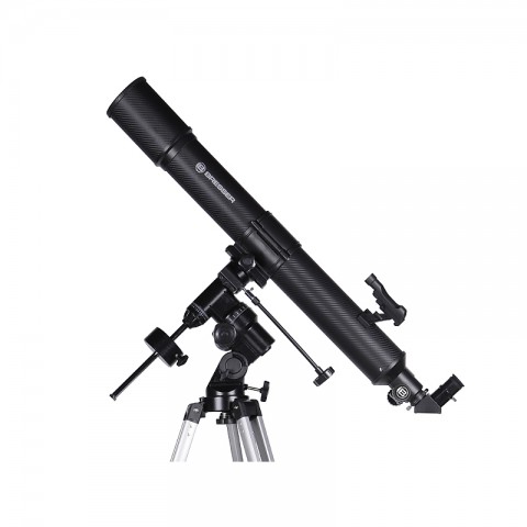 Bresser Quasar Carbon 80/900 EQ 3 hvězdářský dalekohled+dárek mikroskop na mobil 1